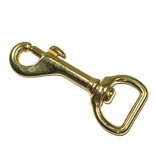 3/4" Square Swivel Snap Solid Brass