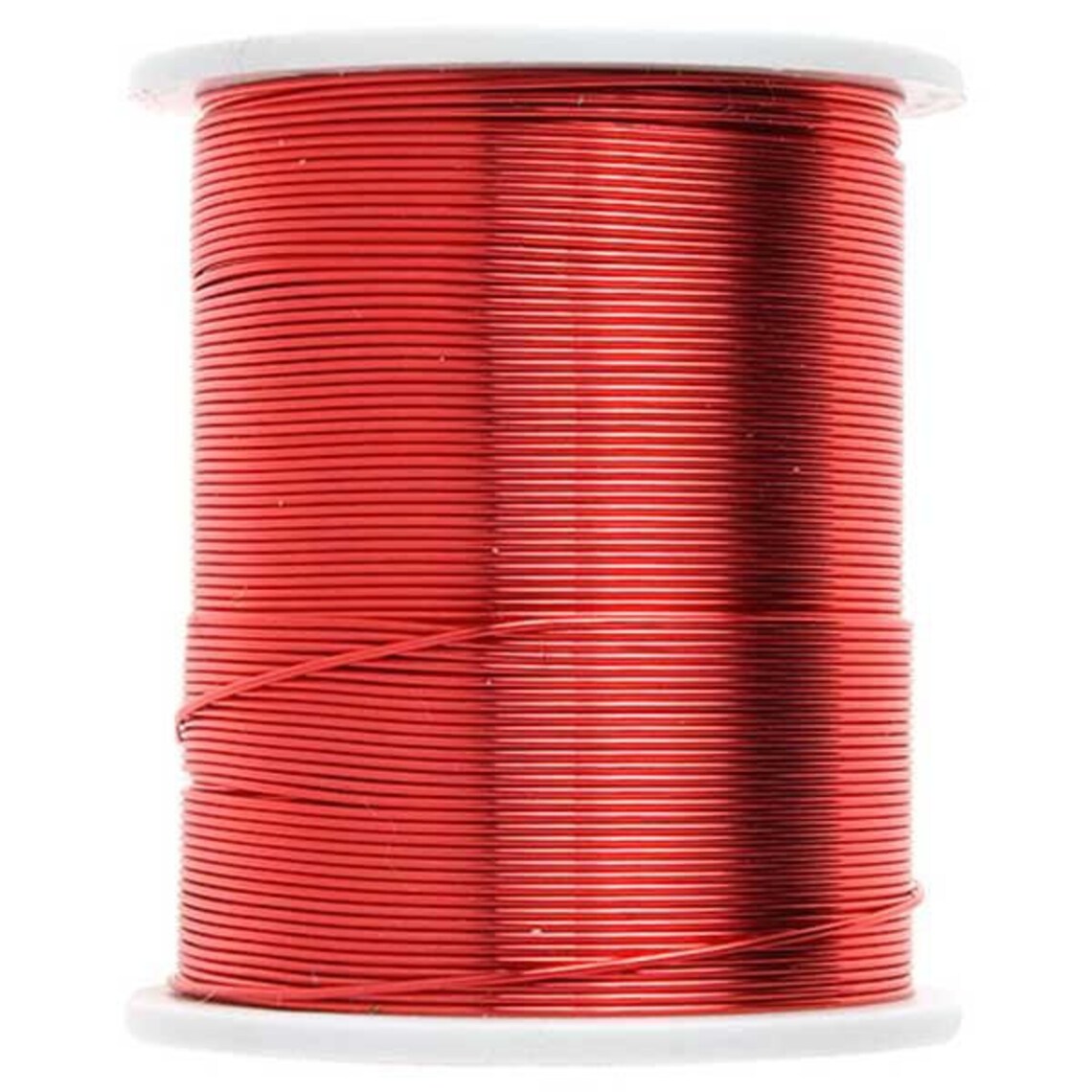 Red Copper Beading Wire 24 Yards 26 Gauge Etsy
