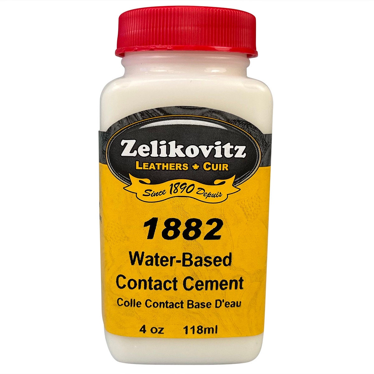 Zelikovitz 1882 Water Based Contact Cement 4 oz