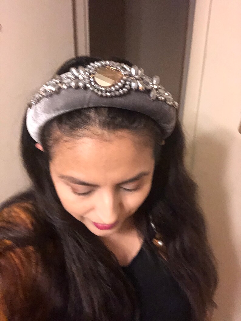 Crystal Headband sparkly headband headband hair accessories crystal wire wrapped headband
