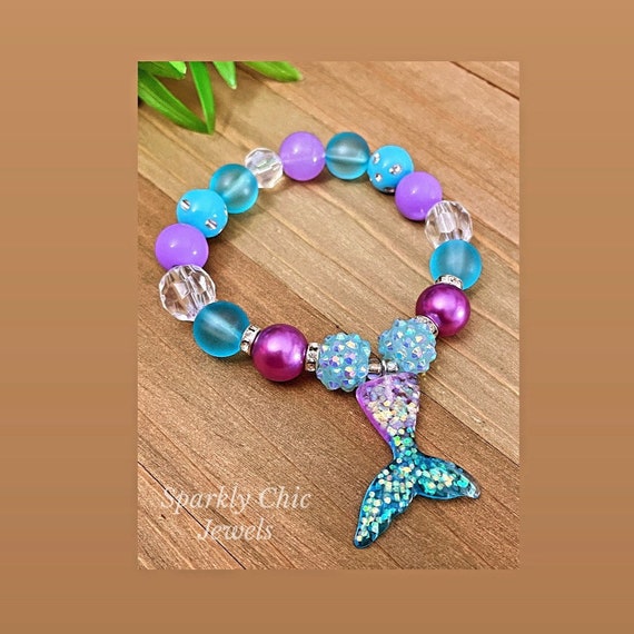 Mermaid Tail Bracelet, Mermaid Bracelet, Beach Jewelry, Beach