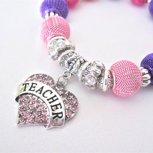 Teacher Bracelet &quot; For all the Special things you Do! &quot;