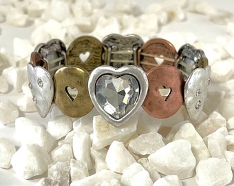 Heart Bracelet " It's all about Love "