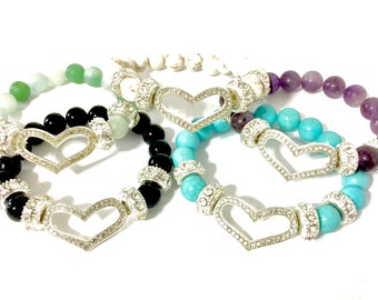 Heart Bracelet. " Spread the Love! "