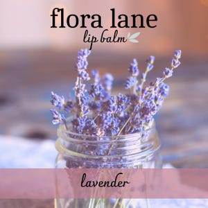 Lavender Lip Balm