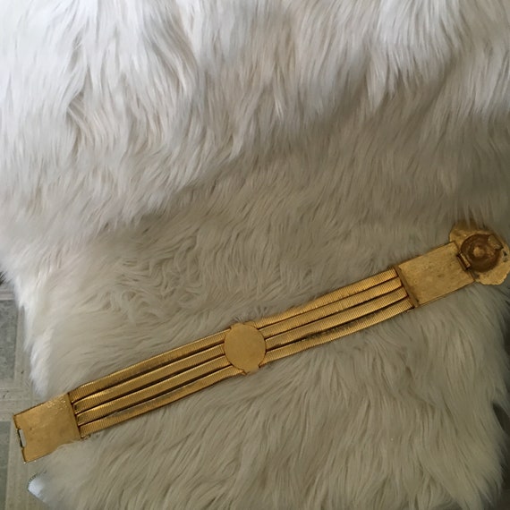 Judith Leiber Stretch Medallion Belt - Size Small / Medium  display picture 1