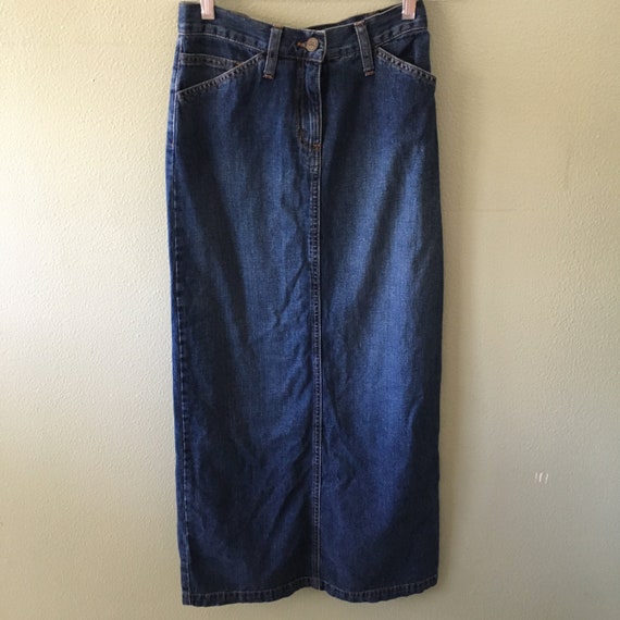 for joseph long jean skirt - size 25 - image 1