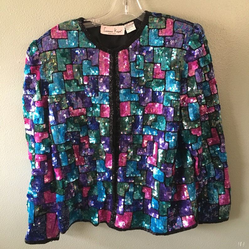 multi colour sequin