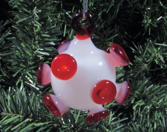 Covid-19 Ornament - Handmade Borosilicate Glass