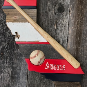 Los Angeles Angels of Anaheim Reclaimed wood State