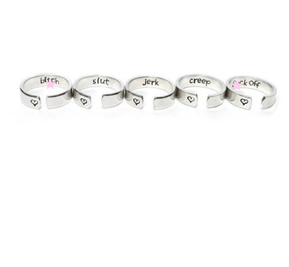 Ring stamped on outside deals