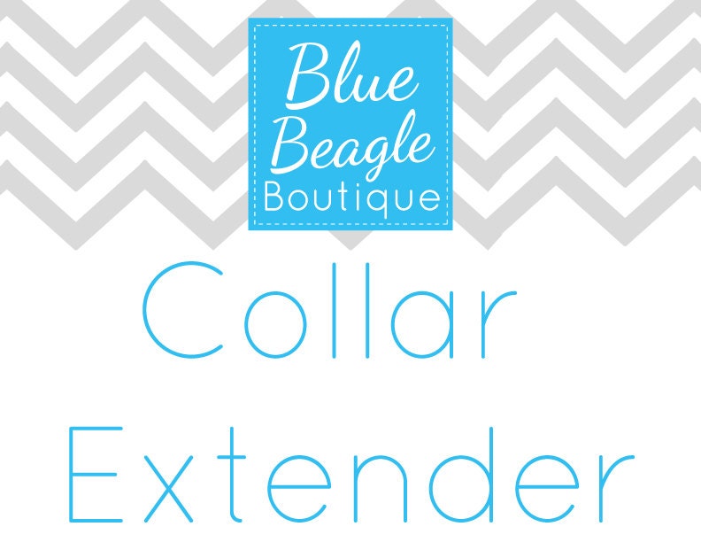 Large Dog Shirt Collar Extender Piece Etsy