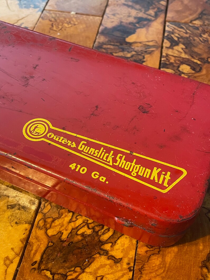 Outers Gunslick Shotgun Kit 410 Guage Vintage Gun Cleaning Etsy