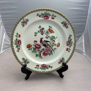 10.5&quot; Dinner Plate  F. Winkel WHIELDON WARE PHEASANT