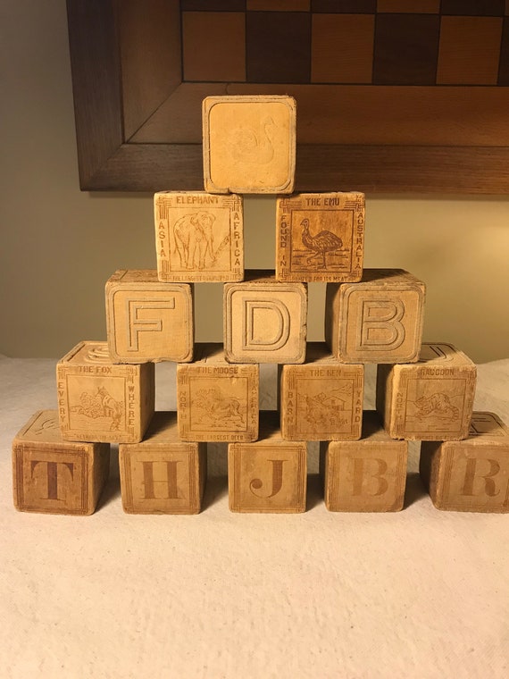 childrens wooden blocks