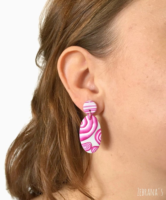 Lush Inspired Earrings Lush Cosmetics Comforter Bubble Bar Etsy