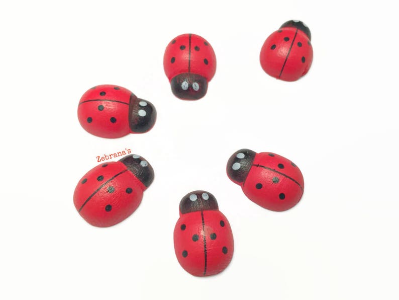 Set Large Wooden Ladybug handmade Large Ladybugs Etsy UK