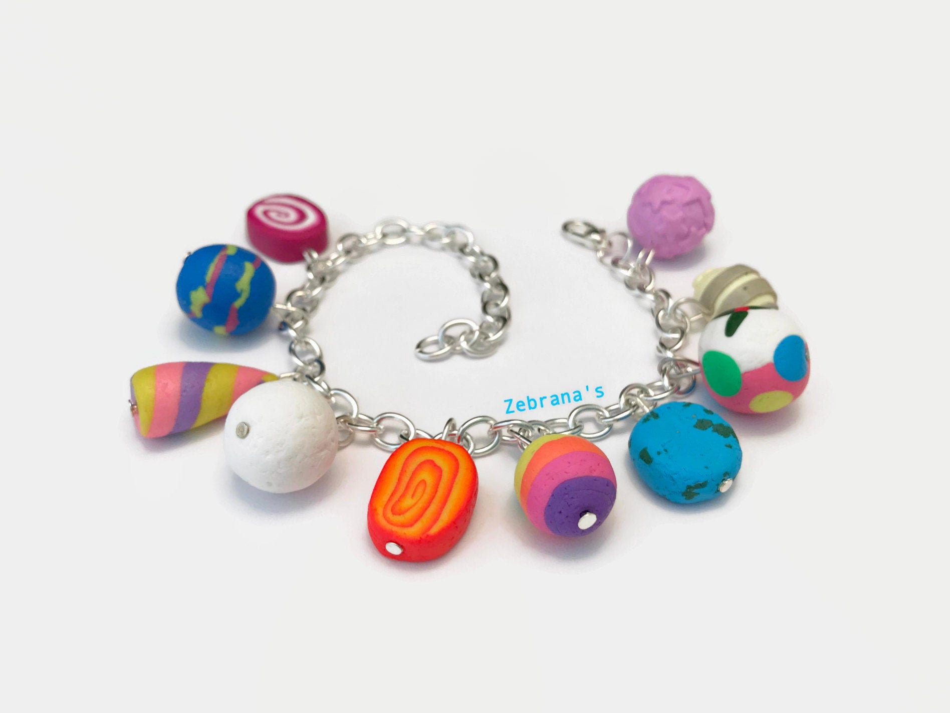 Lush Inspired Charm Bracelet lush Cosmetics Jewelry Lush 