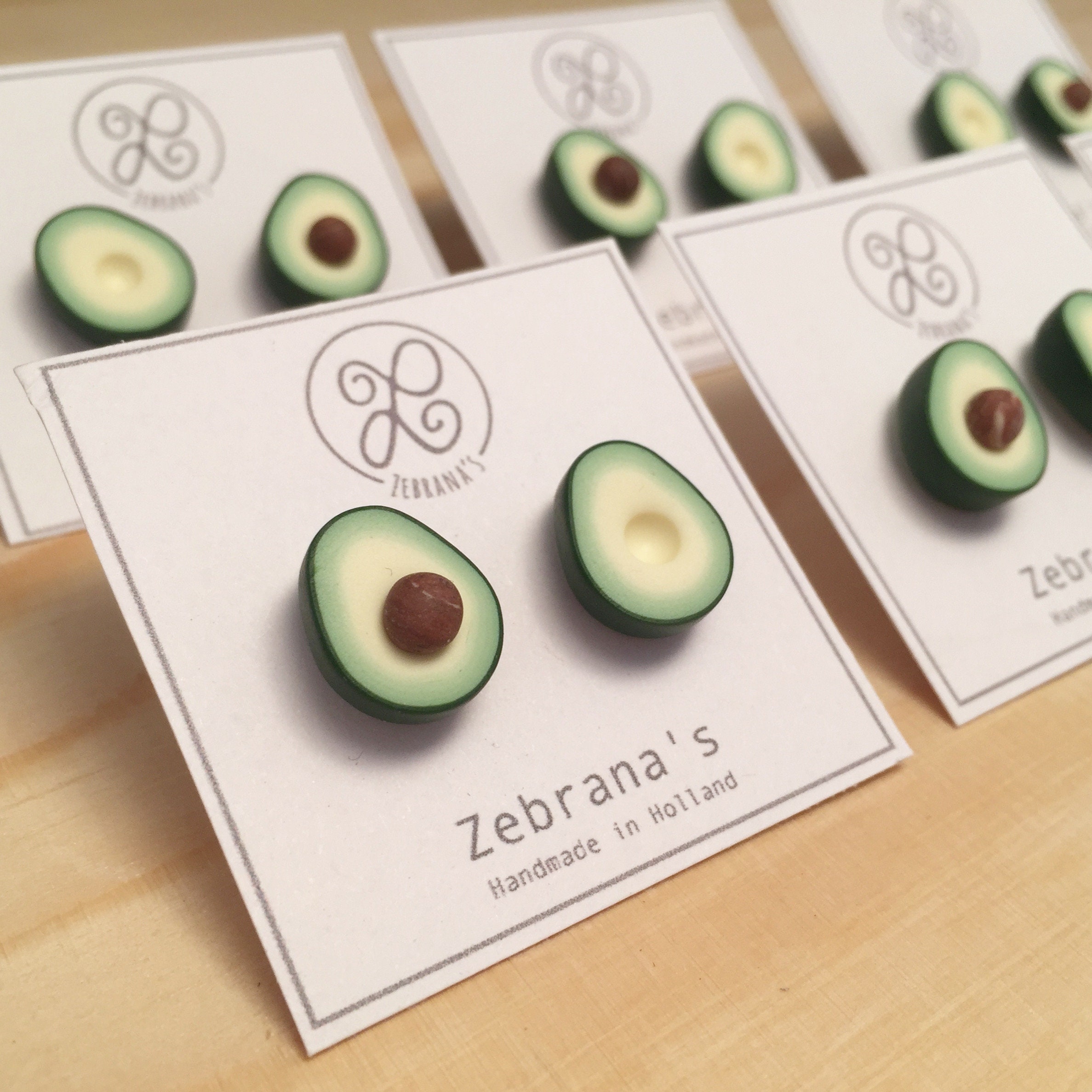 Avocado Stud Earrings Avocado Stud Earrings