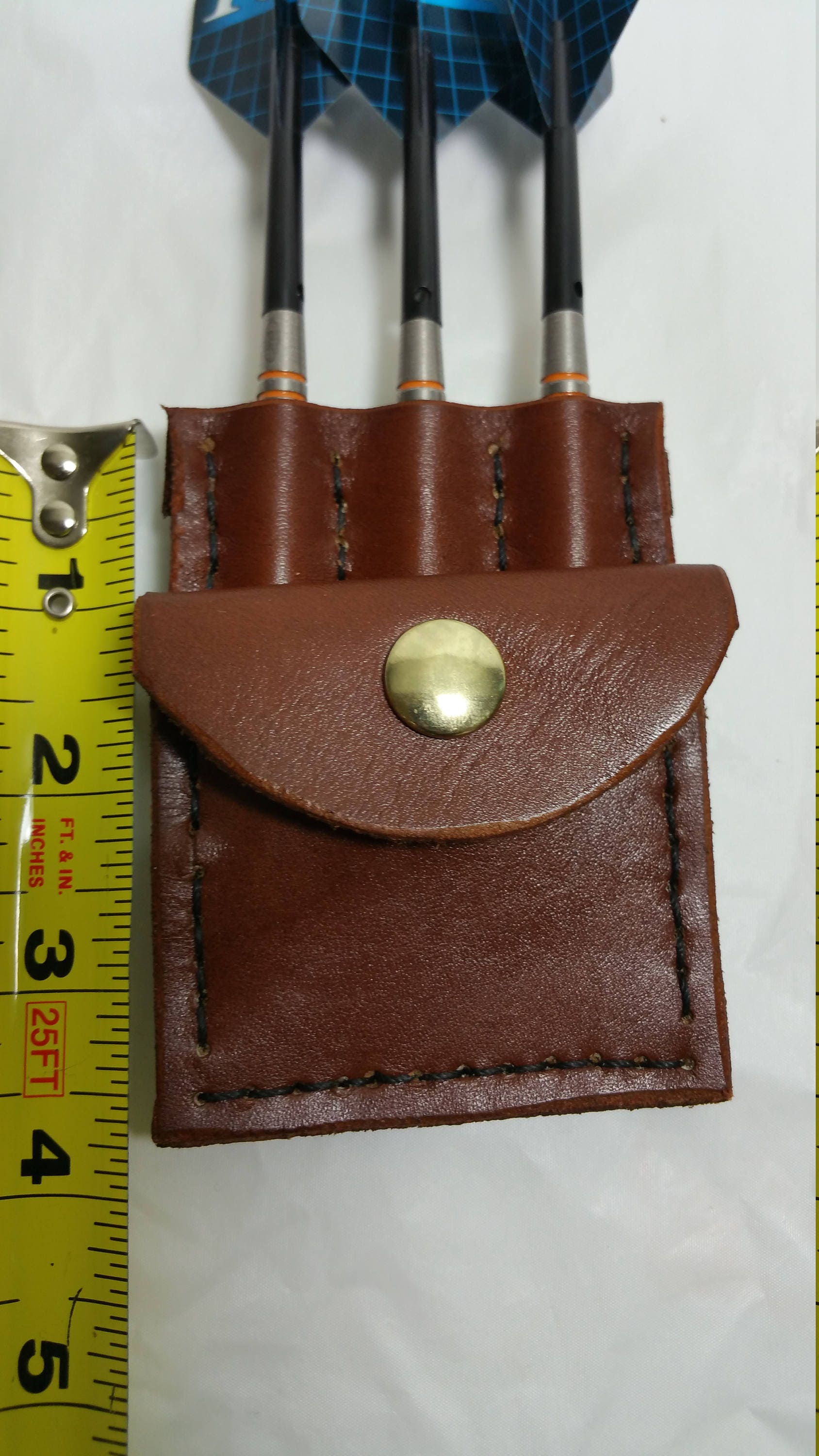 Genuine Leather Dart Case Holder F Etsy