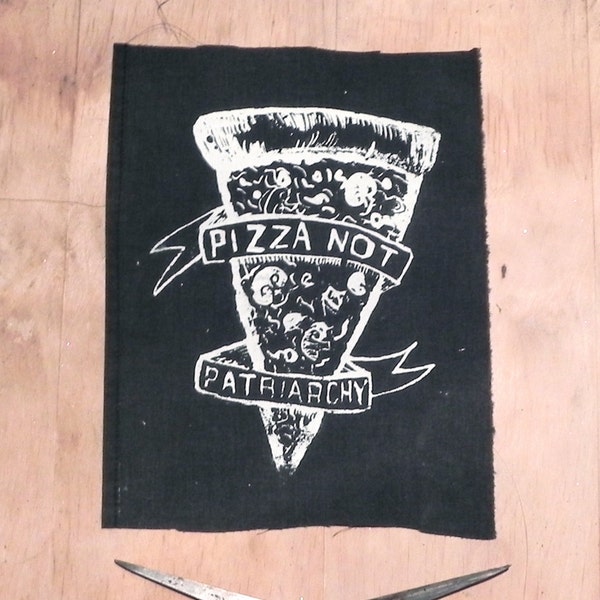 Pizza nicht Patriarchat Patch