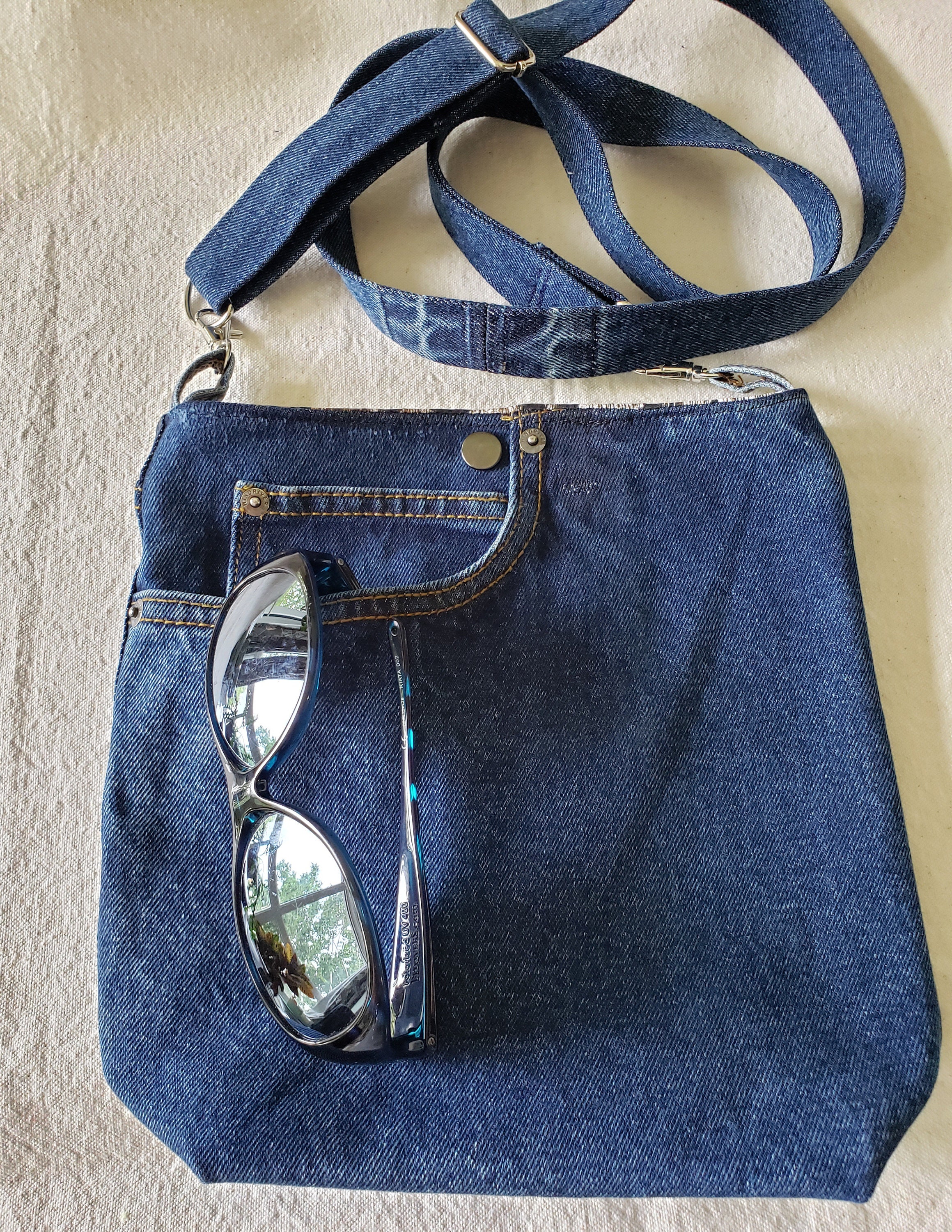Small Denim Purse, Recycled Jeans Shoulder/crossbody Bag, Washable, Eco Friendly, Hand Sewn Bag, Snap Closure, Cheetah Lining, Pockets - Etsy Small Denim Purse, Recycled Jeans Shoulder/crossbody Bag, Washable, Eco Friendly, Hand Sewn Bag, Snap Closure, Cheetah Lining, Pockets - Etsy