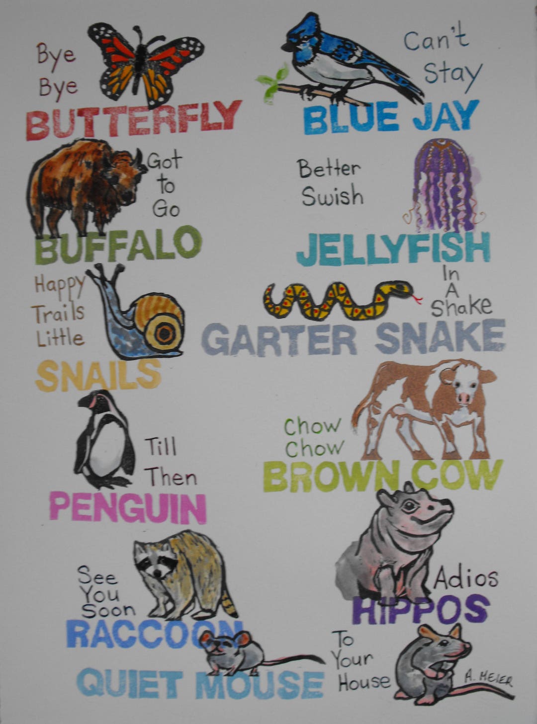 Bye Bye Butterfly, Cute Goodbye Sayings, Modern Kids Room Decor