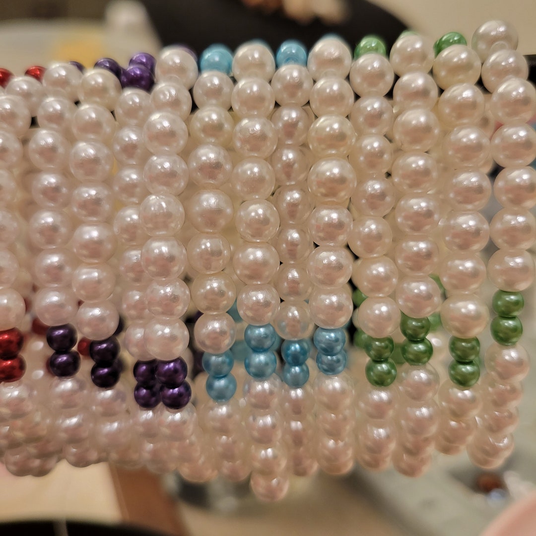 Children's Stretch Pearl Bracelet Etsy