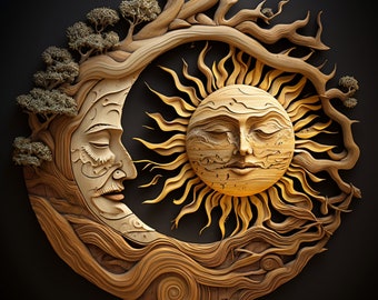 Sun and Moon - Balance of Day and Night