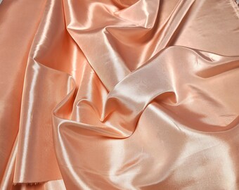 peach taffeta bridesmaid dresses