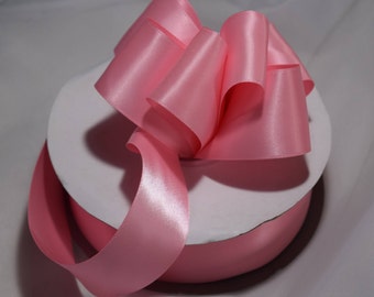 Ribbons Light Pink double sided 1.5" ( 38 mm) .