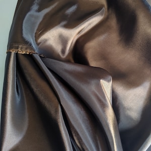 Brown taffeta by the yard 58-60&quot; wide    Free swatches upon request, &quot;rush&quot; shipping available.