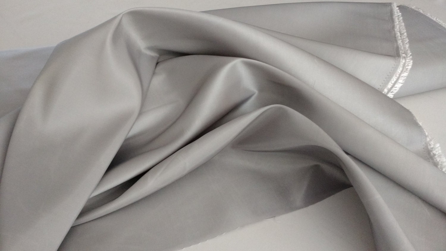 Silk Satin Fabric Grey Silk Supplies Gray Fabric by Yard Fabric Silk  Squares Silver Bridal Fabric Fat Quarter Silk Materiral by the Yard 