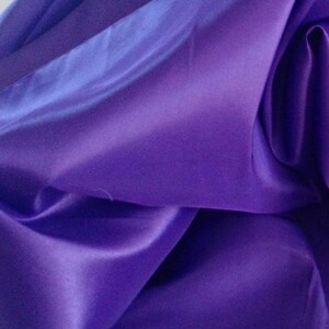 Purple Taffeta by the yard 58-60&quot; wide. Free swatches upon request, &quot;rush&quot; shipping available.