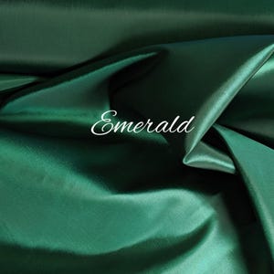 Emerald  Green Taffeta  58-60&quot; wide by yard. Free swatches upon request, Threads and &quot;rush&quot; shipping available.