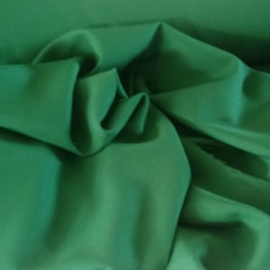 Evergreen Green  Gabardine Tropical 60 to 62&quot; wide, 100% Polyester by the yard   Free swatches, Threads and &quot;rush&quot; shipping available.