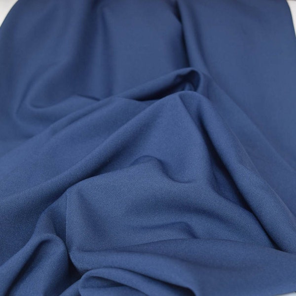 Air Force Blue  Gabardine Tropical 60 to 62" wide, 100% Polyester by the yard  Free swatches, Threads and "rush" shipping available.