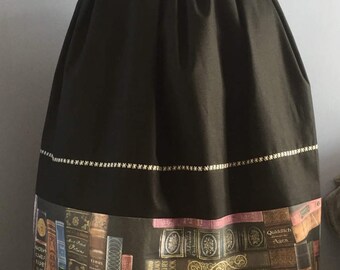 Fantasy Library Books skirt