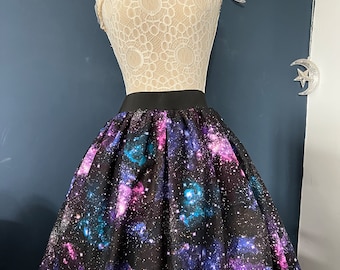 Vibrant Galaxy full skirt