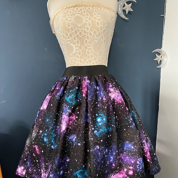 Vibrant Galaxy full skirt