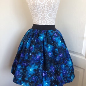 Stargazers Galaxy full skater style skirt