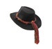 Boho Hat Band for Women | Southwestern Color Style | fits Cowboy Hats, Fedora, Panama + Straw Hats | Hat Band Only [Hat Not Included] 