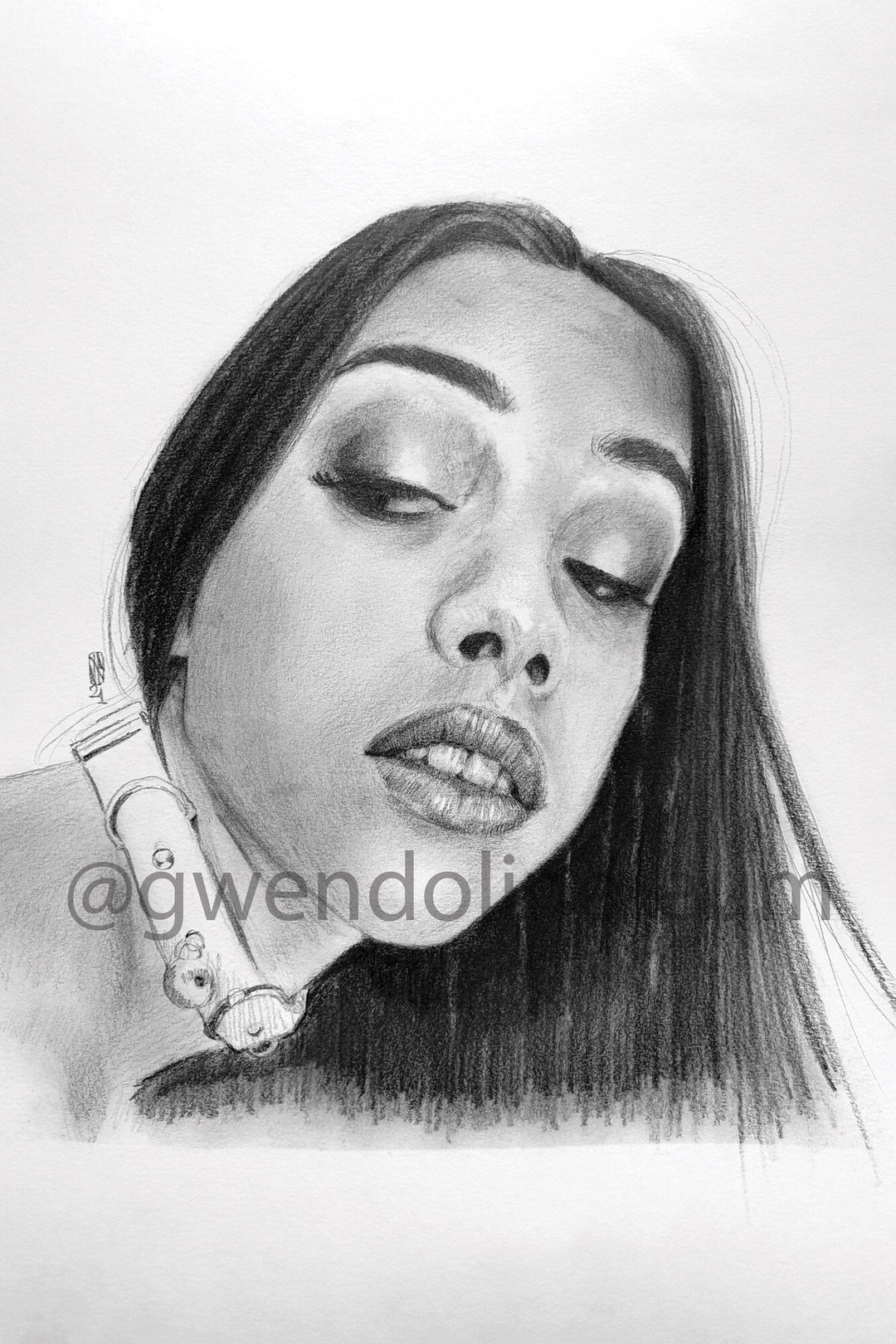 Sex Portrait Pornstar Harmony Wonder. Very High Quality Fine Art