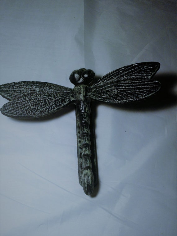 Dragonfly Door Knocker French Shabby Chic Cottage Etsy