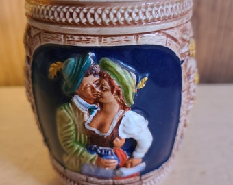 Vintage German beer stein , #6, collectable, gift,,decor