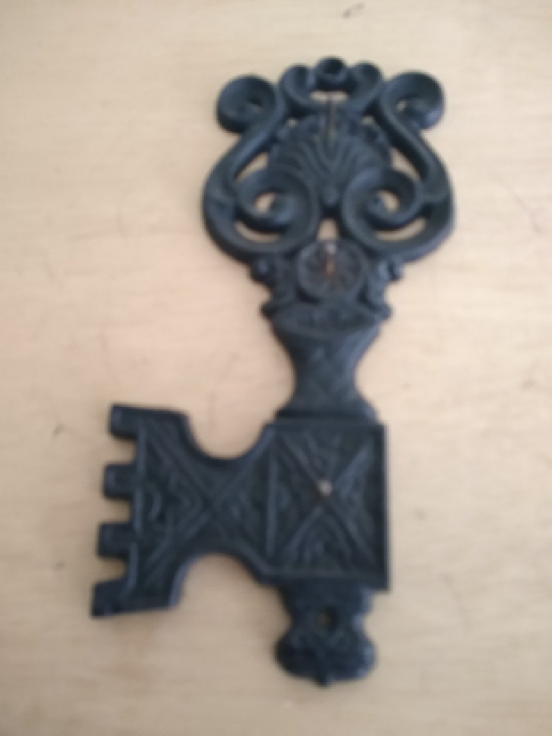 Vintage Cast Iron Wall Key Decor and Key Holder Steampunk Etsy