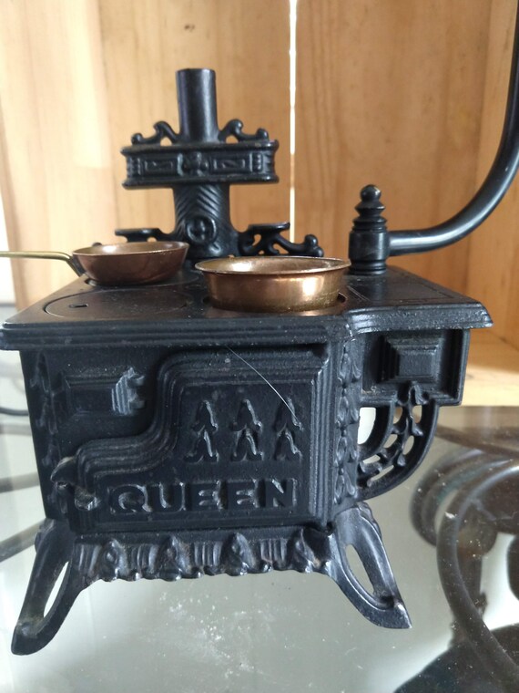 Vintage Mini Cast Iron Stove