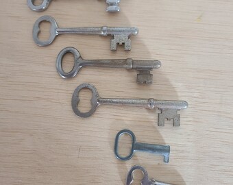 6 old keys, collection #2 skeleton keys