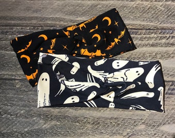 Twist Headband, Headbands for Women, Nurse Headband, Halloween Headband, double brushed poly