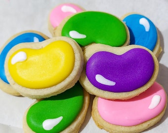 Mini Jelly Bean Easter Cookies (4 dozen)